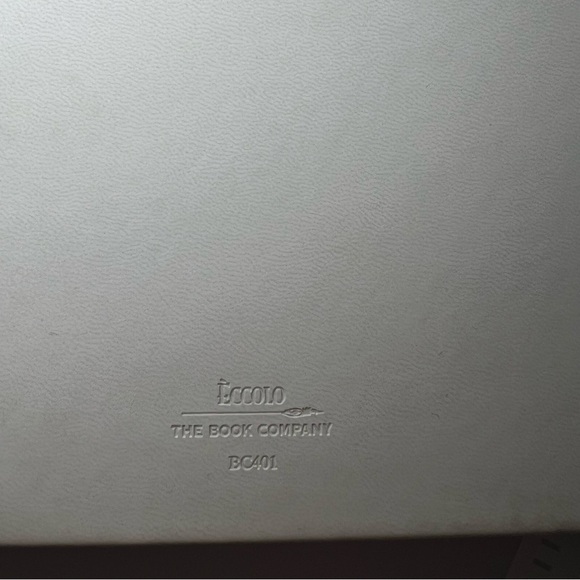 Eccolo Lined Journal Notebook, Pacifico Beer Calendar With Extra Pocket - Picture 8 of 8